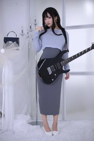 《吉他妹妹》｜洛璃LoLiSAMA · 73张写真