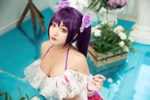 《斯卡蒂泳装》｜洛璃LoLiSAMA · 40张写真