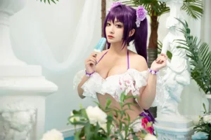 《斯卡蒂泳装》｜洛璃LoLiSAMA · 40张写真