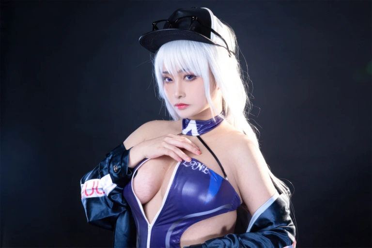 《碧蓝航线 企业赛车服》｜洛璃LoLiSAMA · 75张写真