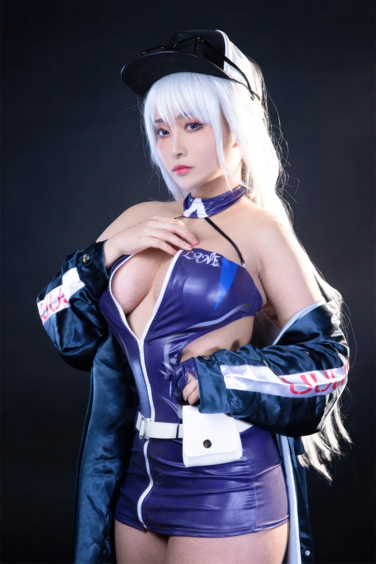《碧蓝航线 企业赛车服》｜洛璃LoLiSAMA · 75张写真
