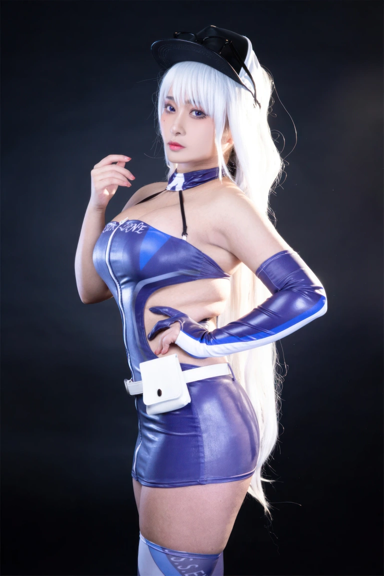 《碧蓝航线 企业赛车服》｜洛璃LoLiSAMA · 75张写真