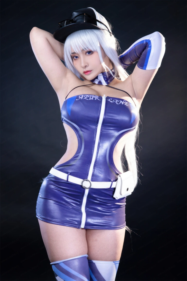 《碧蓝航线 企业赛车服》｜洛璃LoLiSAMA · 75张写真