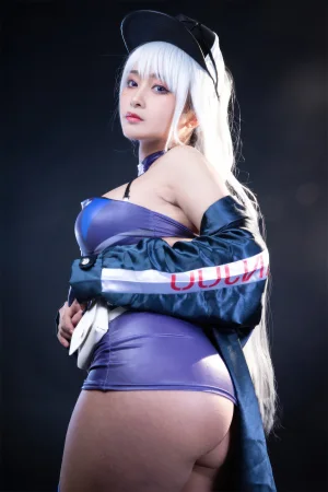 《碧蓝航线 企业赛车服》｜洛璃LoLiSAMA · 75张写真