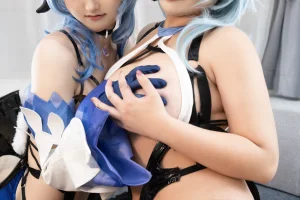 《优菈＆甘雨》｜洛璃LoLiSAMA · 79张写真