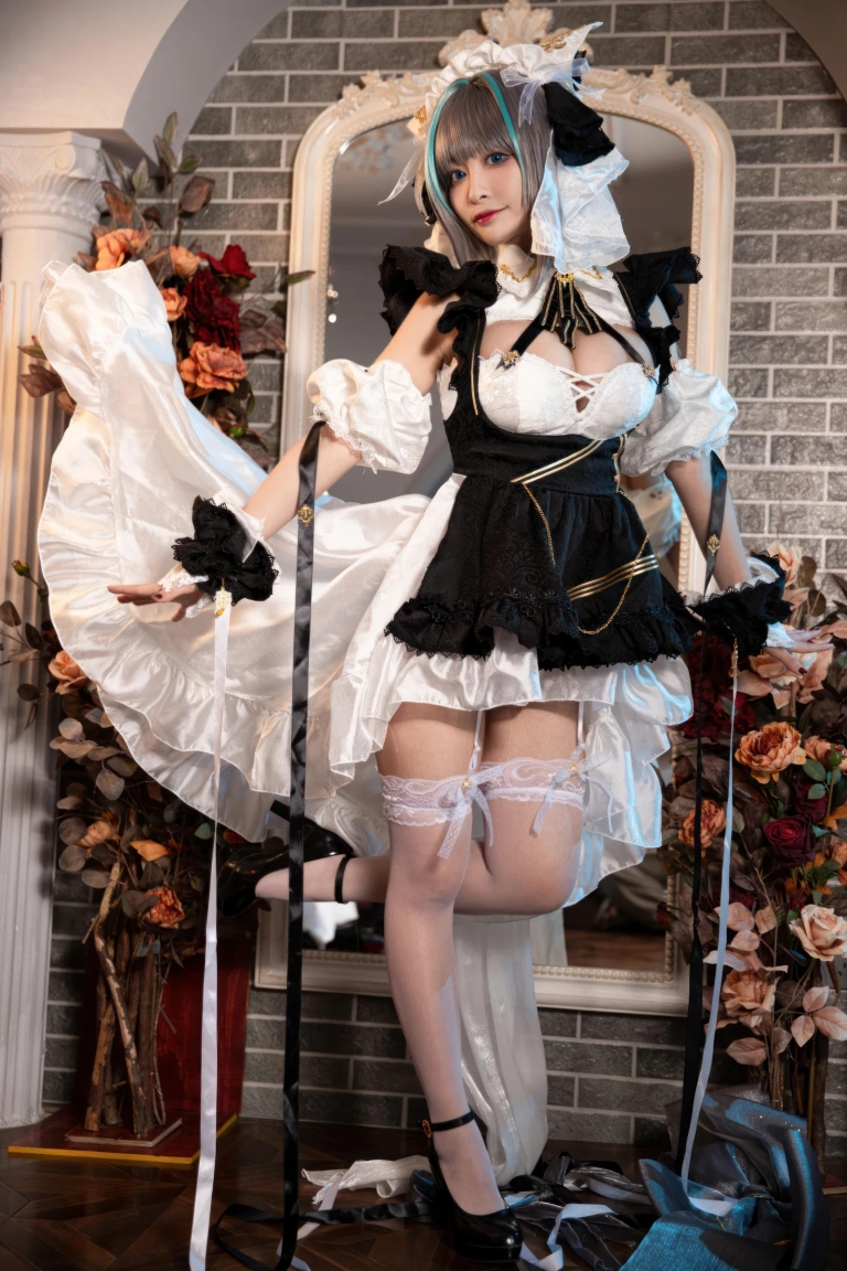 《碧蓝航线 柴郡》｜洛璃LoLiSAMA · 67张写真