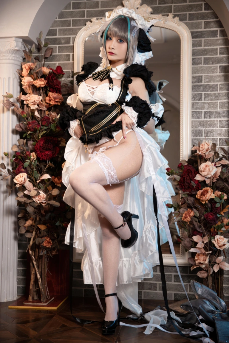 《碧蓝航线 柴郡》｜洛璃LoLiSAMA · 67张写真