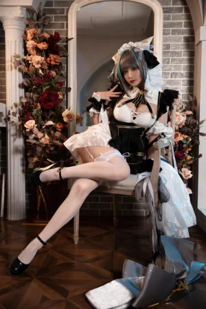 《碧蓝航线 柴郡》｜洛璃LoLiSAMA · 67张写真