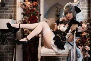 《碧蓝航线 柴郡》｜洛璃LoLiSAMA · 67张写真