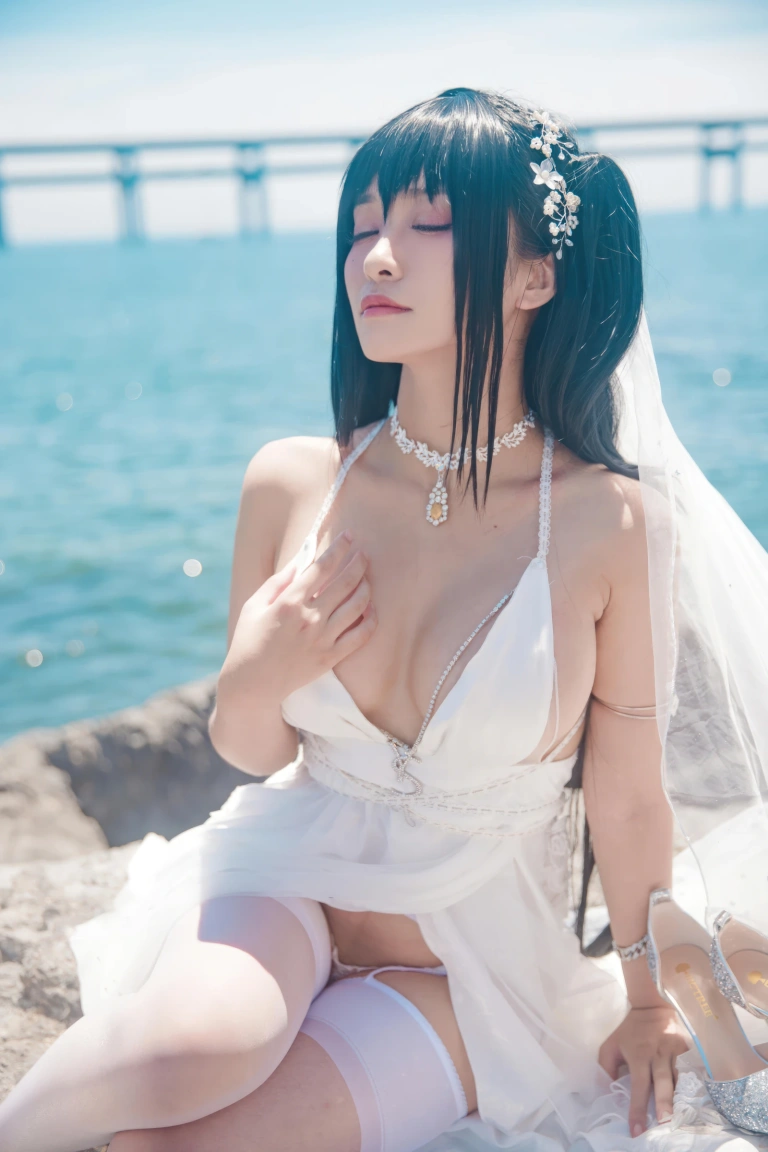 《碧蓝航线 大凤誓约花嫁》｜洛璃LoLiSAMA · 44张写真