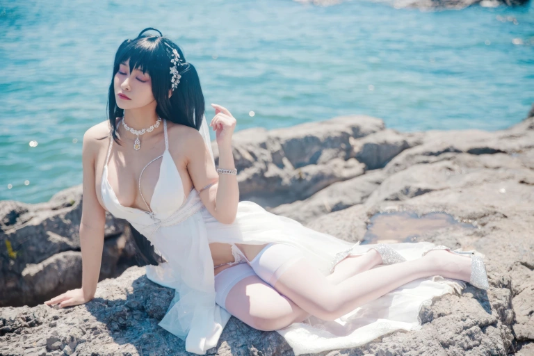 《碧蓝航线 大凤誓约花嫁》｜洛璃LoLiSAMA · 44张写真