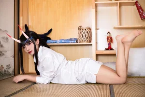 《碧蓝航线 能代衬衣》｜洛璃LoLiSAMA · 73张写真