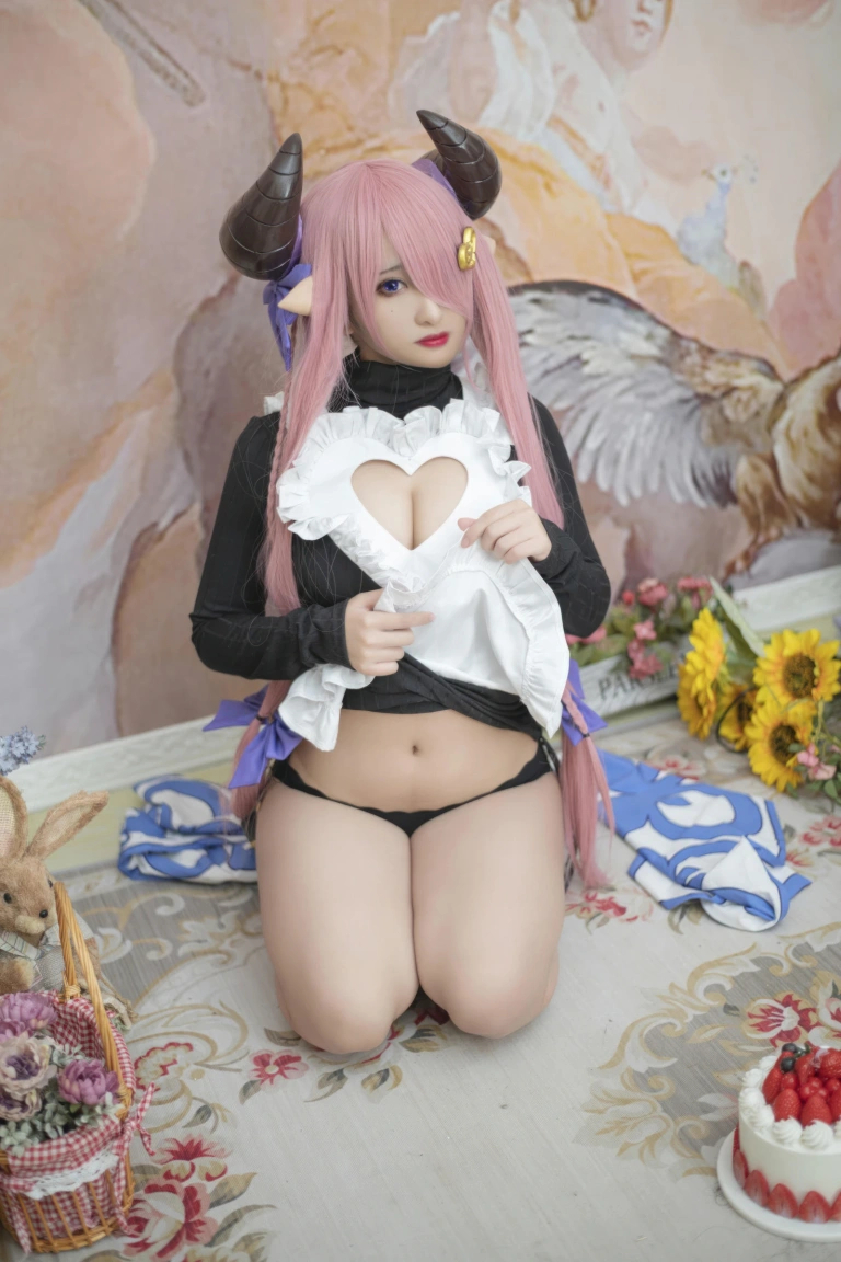 《碧蓝幻想 娜露梅亚女仆》｜洛璃LoLiSAMA · 37张写真