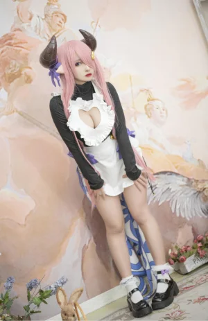 《碧蓝幻想 娜露梅亚女仆》｜洛璃LoLiSAMA · 37张写真