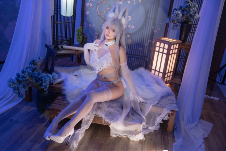 《碧蓝航线 信浓 相融一梦》｜洛璃LoLiSAMA · 90张写真