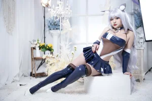 《碧蓝航线 信浓赛车》｜洛璃LoLiSAMA · 61张写真
