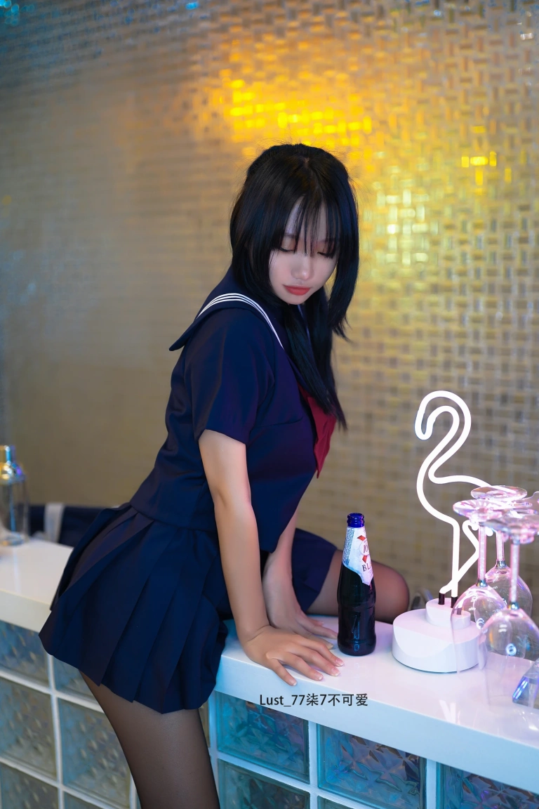 《反差JK少女》｜柒柒_Lust77 · 182张写真