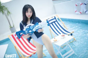 《清凉夏日》｜柒柒_Lust77 · 71张写真、1 个视频