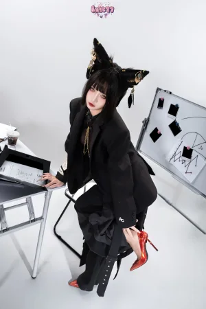 《黑·阿努比斯》｜柒柒_Lust77 · 168张写真