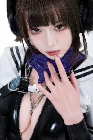 《白棚胶衣》｜柒柒_Lust77 · 78张写真