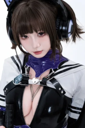 《白棚胶衣》｜柒柒_Lust77 · 78张写真
