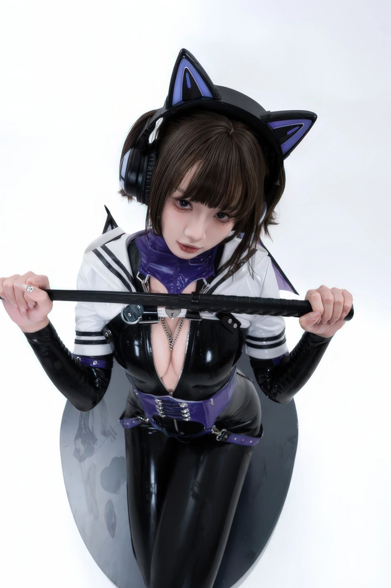 《白棚胶衣》｜柒柒_Lust77 · 78张写真