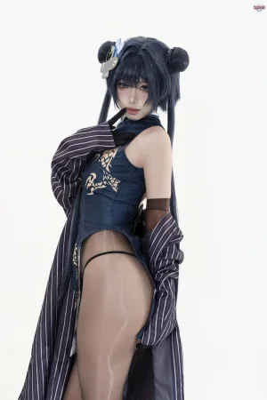 《蔚蓝档案 妃咲原皮+兔女郎》｜柒柒_Lust77 · 122张写真