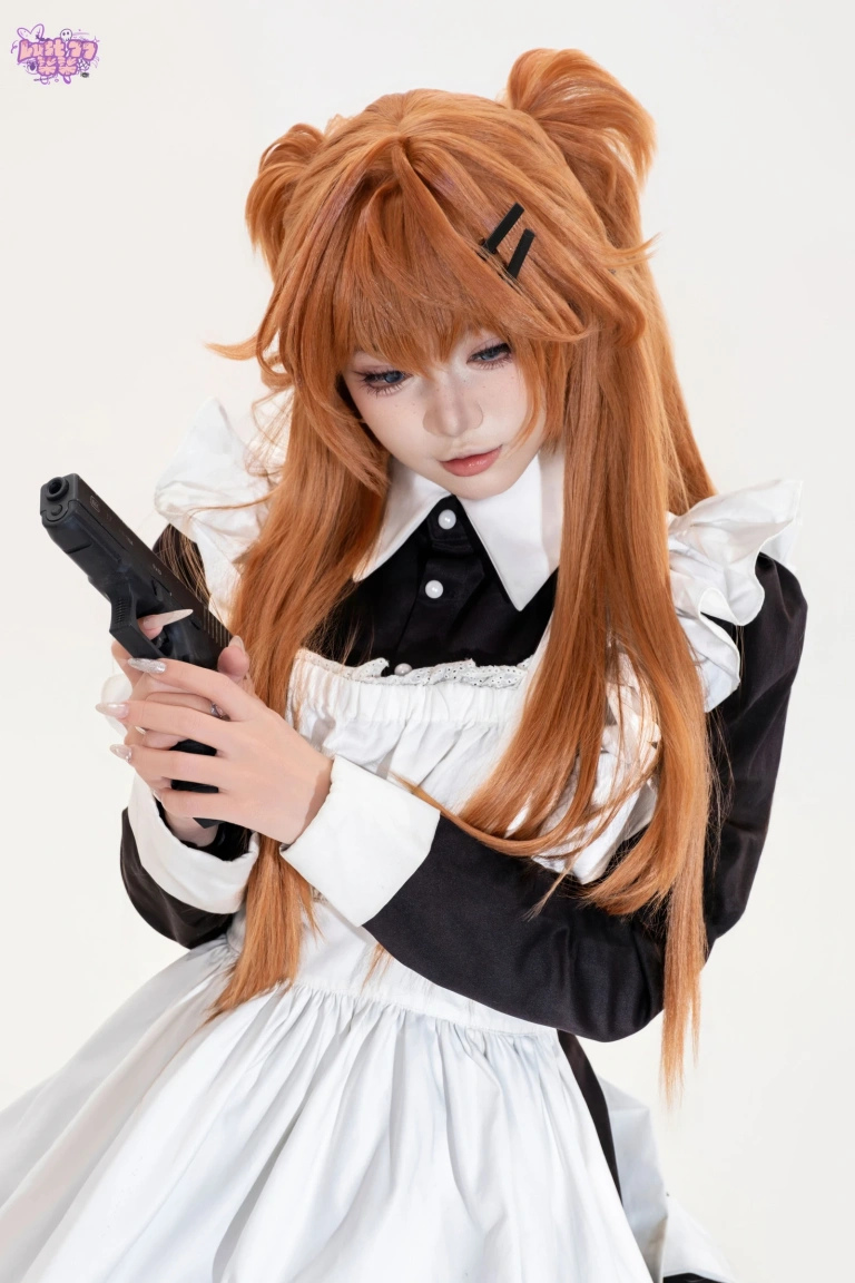 《新世纪福音战士 明日香·战斗女仆》｜柒柒_Lust77 · 68张写真