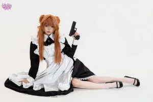 《新世纪福音战士 明日香·战斗女仆》｜柒柒_Lust77 · 68张写真