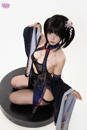 《紫电》｜柒柒_Lust77 · 69张写真