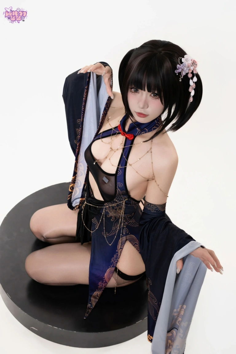 《紫电》｜柒柒_Lust77 · 69张写真
