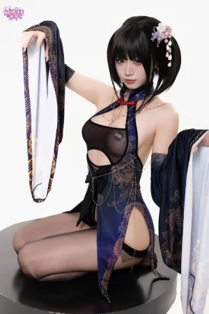 《紫电》｜柒柒_Lust77 · 69张写真