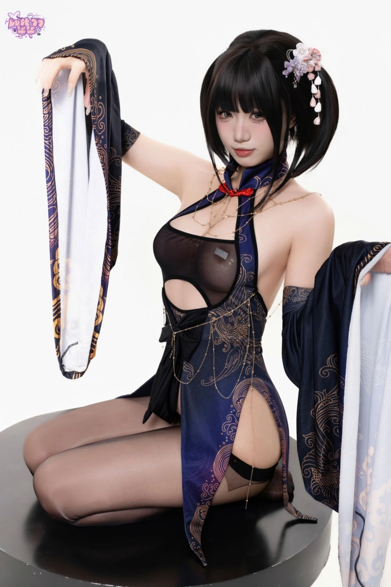 《紫电》｜柒柒_Lust77 · 69张写真