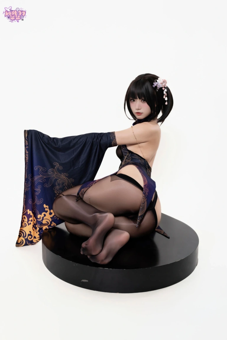 《紫电》｜柒柒_Lust77 · 69张写真