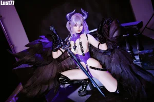 《堕天使之歌》｜柒柒_Lust77 · 83张写真