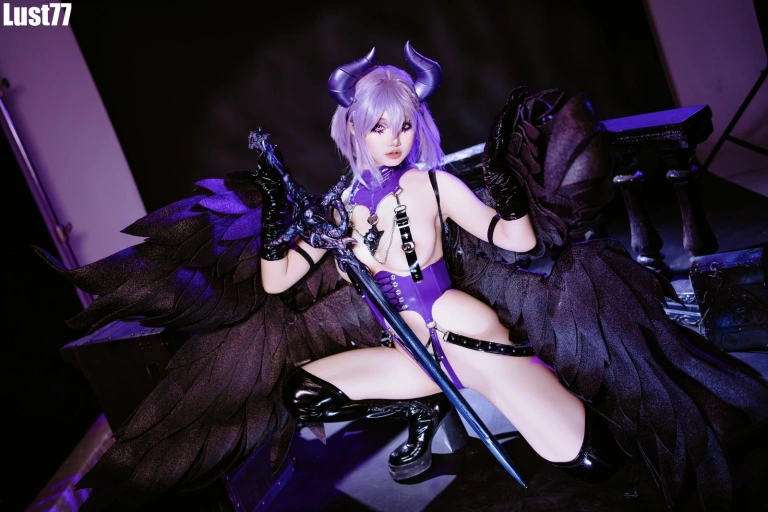 《堕天使之歌》｜柒柒_Lust77 · 83张写真