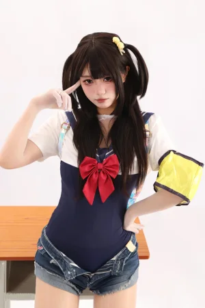 《风纪委员·连体白丝死库水》｜柒柒_Lust77 · 60张写真