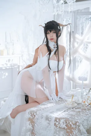 《碧蓝航线 不挠》｜Meroko_魅瞳 · 53张写真