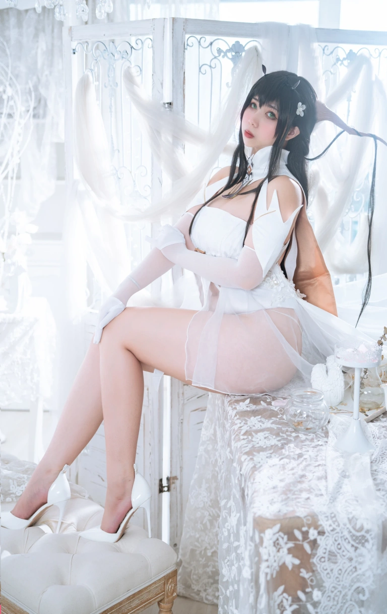 《碧蓝航线 不挠》｜Meroko_魅瞳 · 53张写真