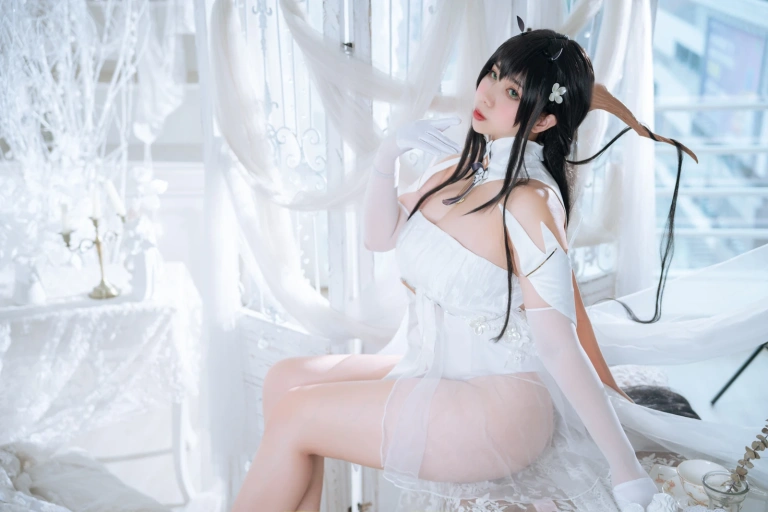 《碧蓝航线 不挠》｜Meroko_魅瞳 · 53张写真