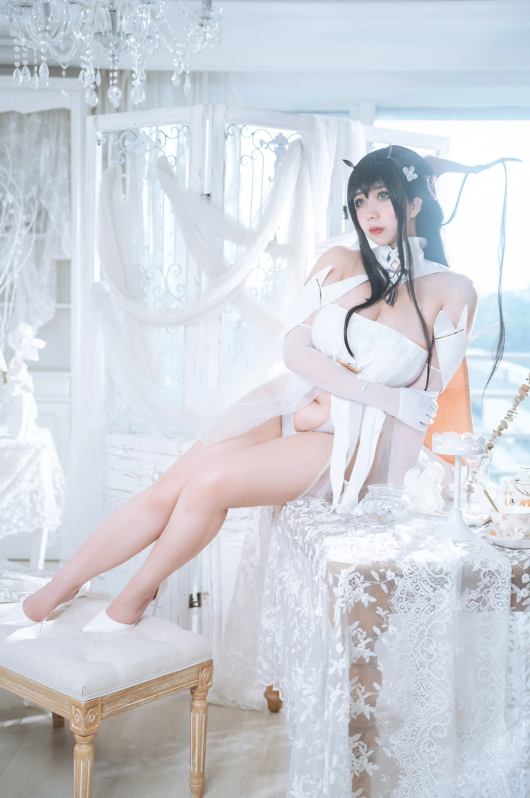 《碧蓝航线 不挠》｜Meroko_魅瞳 · 53张写真