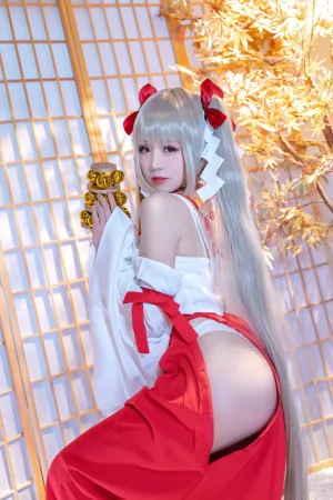 《可畏巫女》｜miko酱ww · 23张写真