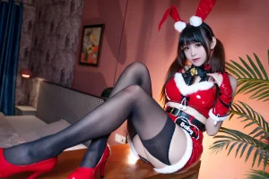 《圣诞兔兔》｜miko酱ww · 40张写真