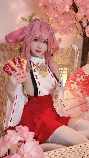 《八重神子2》｜miko酱ww · 32张写真