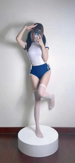 《自拍系列mikoの白丝02》｜miko酱ww · 225张写真
