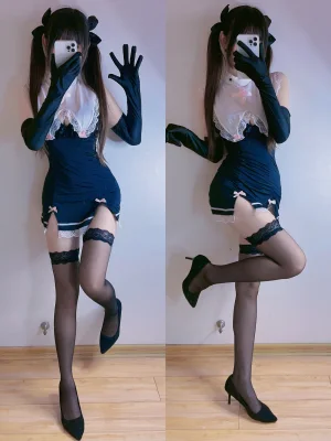 《自拍系列mikoの黑丝01》｜miko酱ww · 229张写真