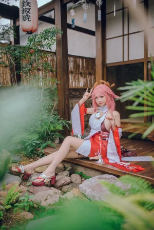 《八重神子》｜miko酱ww · 31张写真