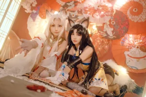 《天才阴阳师驾到》｜miko酱ww&花京院腥鱼 · 26张写真