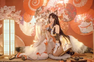 《天才阴阳师驾到》｜miko酱ww&花京院腥鱼 · 26张写真