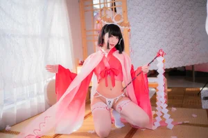 《辉夜巫女》｜Money冷冷 · 127张写真、1 个视频
